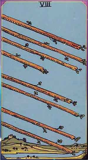Eight of Wands