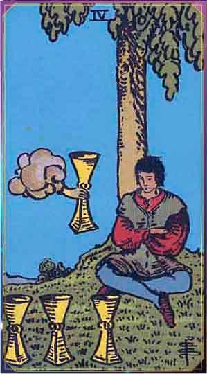 Four of Cups