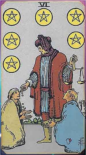 Six of Pentacles