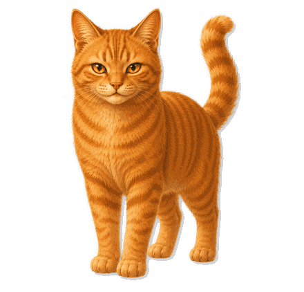 Orange cat 4