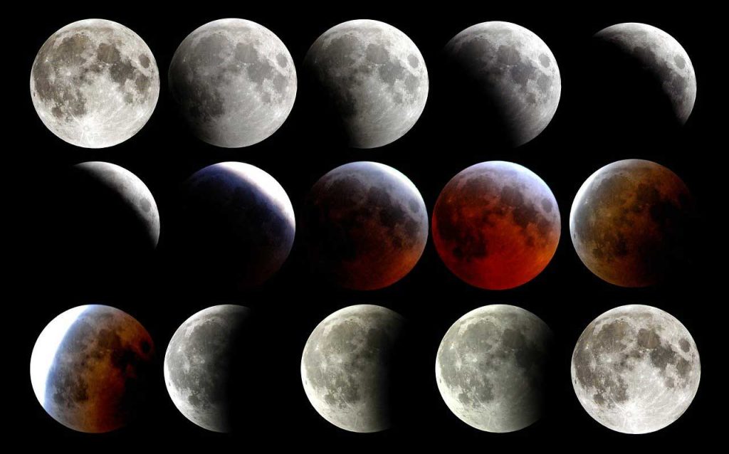 8 moon phases, moon phases, phases of the moon, full moon, new moon, crescent moon