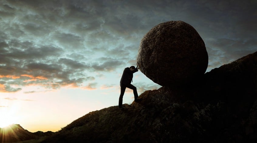 Harness the Power of Positivity - myth of sisyphus