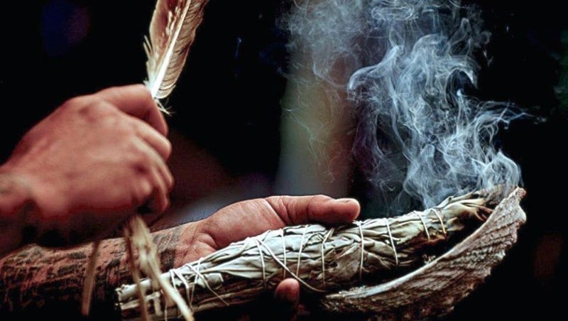 smudging, spiritual cleansing