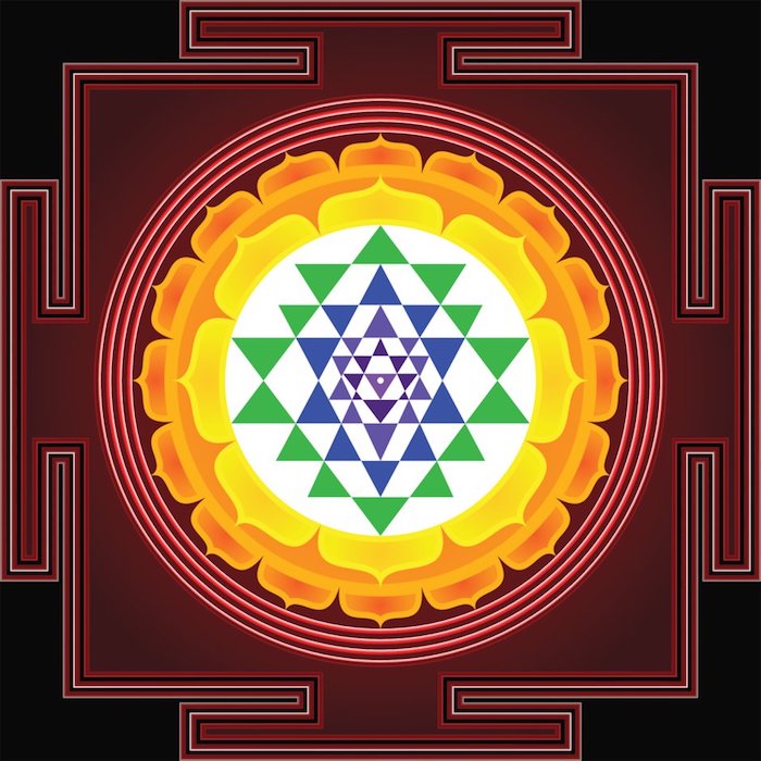 sri yantra, sacred shapes
